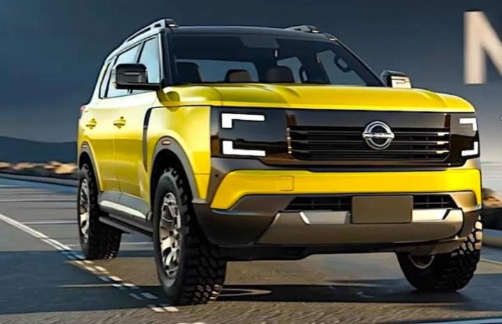 Спекулятивный рендер нового Nissan Xterra