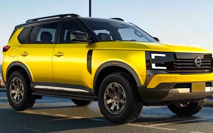 Спекулятивный рендер нового Nissan Xterra