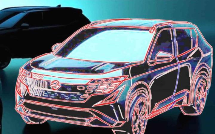 Очерченный тизер нового Nissan X-Trail (T35)