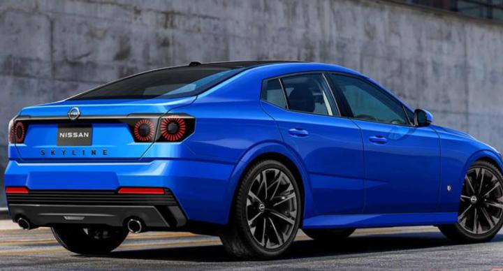 Рендер нового Nissan Skyline