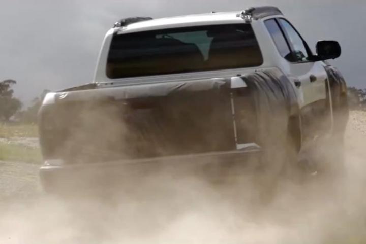 Тестовый прототип нового поколения Nissan Navara