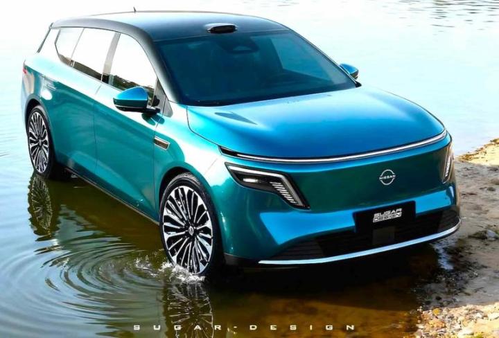 Рендер нового кроссовера Nissan N8