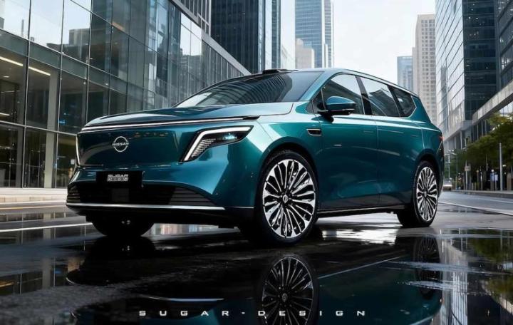 Рендер нового кроссовера Nissan N8