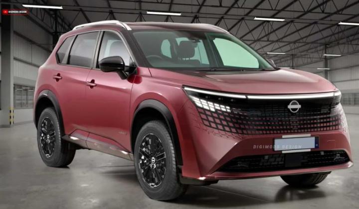 Спекулятивный рендер нового поколения Nissan X-Trail