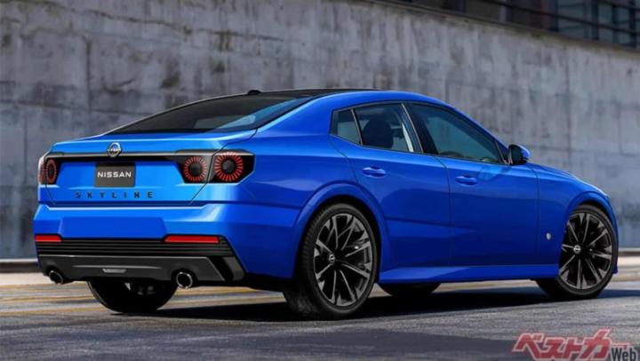 Рендер нового поколения Nissan Skyline