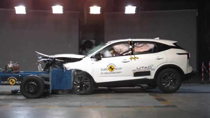 Краш-тест Nissan Qashqai