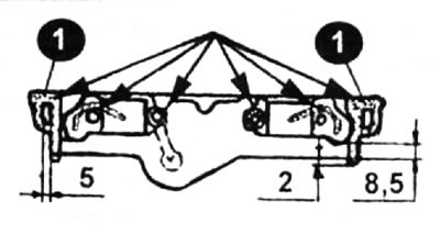 Убедитесь в абсолютной чистоте контактных поверхностей крышек подшипников и постелей головки блока…