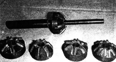 Шарошкі для апрацоўкі сёдлаў клапанаў