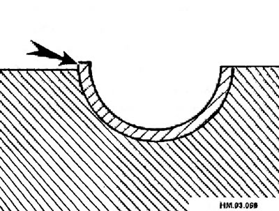 Увага: Пасля зняцця накрывак карэнных падшыпнікаў звернеце ўвагу на ўкладышы (велічыню іх выступу)…