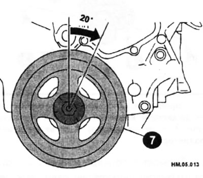 ♦ Удерживая успокоитель (5) в прижатом состоянии, зафиксируйте его с помощью стопорного штифта (2),…