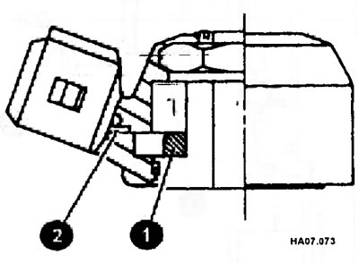 1 - пьезоэлемент; 2- контакт