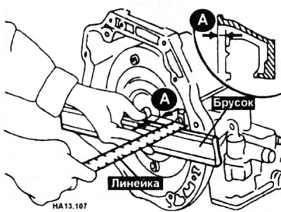 После установки гидротрансформатора на вариатор с ведущим мостом проверьте, находится ли значение…