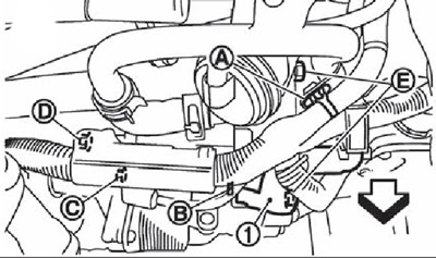 Как снять стартер на кашкай j10 Removal and installation of a starter (engine M9R) (Nissan Qashqai 1 J10, 2006-2