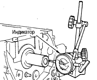 Калі вымеранае значэнне перавышае паказаную мяжу, заменіце ўпарты падшыпнік на новы і зрабіце…