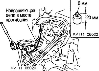 Відкрутіть болт за допомогою шестигранного ключа (спецінструмент, 6 мм, короткий) та зніміть…