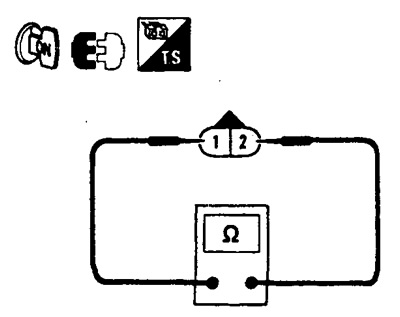 Проверьте проводимость между контактами 1-2 гидровыключателя.