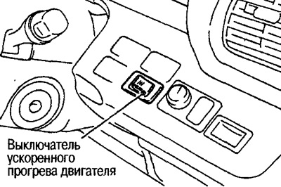 1. Scoateți secțiunea inferioară a planșei de bord pe partea șoferului, vezi capitolul Echipamente…