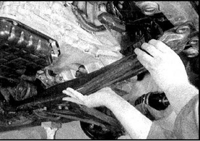 17. Адлучыце трос выбару перадач.