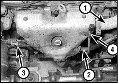 1. Furtun de admisie aer cald; 2. Tub de recirculare; 3. Conector senzor de gaze de eșapament; 4.…