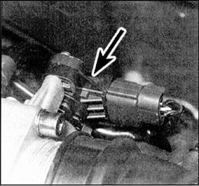 Umiestnenie plyn potenciometer model « Fáza II»