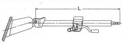 Figura. 10.31. Lungimea coloanei de direcție intactăL = 572,5 - 573,5 mm
