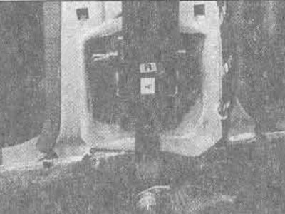 35.3. Анкер падставы і нацягвальнік рамяня бяспекі пярэдняга сядзення