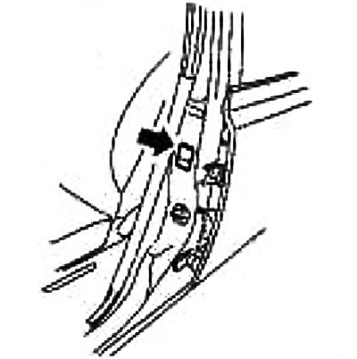 На таблічцы, налепленай на цэнтральнай стойцы кузава ў праёме кіроўчых дзвярэй, прыведзена…