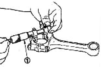 Усталюеце вечка шатуна без падшыпніка і зацягніце ніты шатуна з патрабаваным момантам. Вымерайце…
