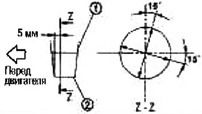 Take the measurement at the location shown in the figure (5 mm back from the front end of the main…