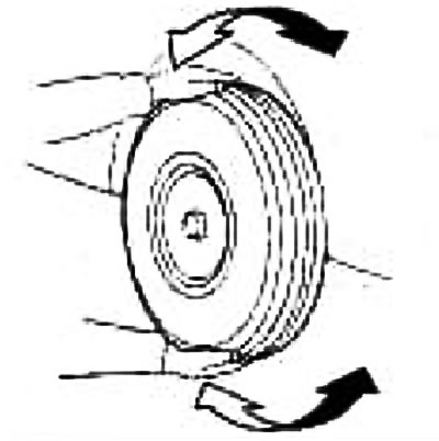 Затегните све осовинске матице и завртње на потребан обртни момент.
