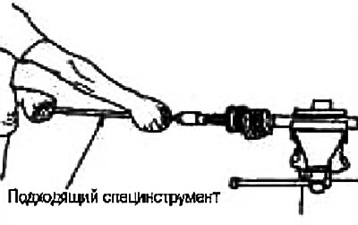 Тех нота приводные валы