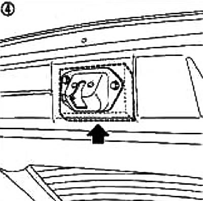 Remote Door Lock Control System — Component and Connector Locations