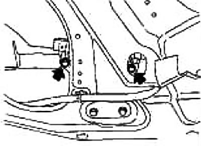 7. Адкруціце крапежныя балты шкла.