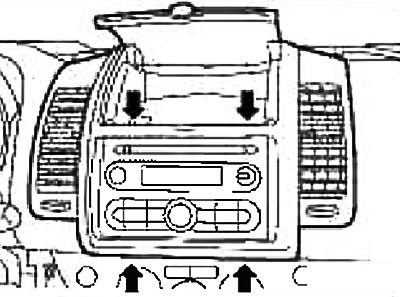 Как снять панель ниссан ноут Dashboard assembly - removal and installation (Nissan Note 1, Note E11, 2004-201