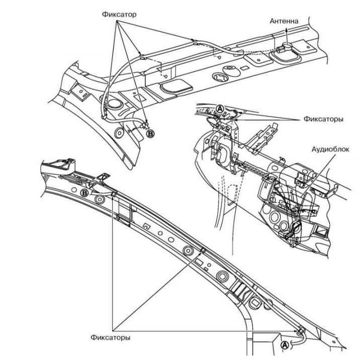 1. Да бисте уклонили звучнике који се налазе у вратима, прво морате уклонити облоге одговарајућих…