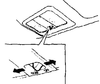 Заднія плафоны асвятлення (калі маюцца)