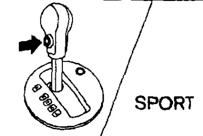 Prepínač režimu SPORT (ak je k dispozícii)