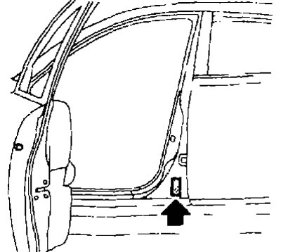 Таблічка з інфармацыяй аб шынах