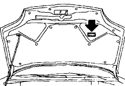 Таблічка з тэхнічнымі дадзенымі кандыцыянера