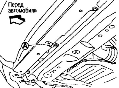 1. Odstráňte ochranu motora zo spodnej časti.