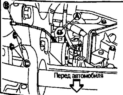 3. Odskrutkujte maticu (A) svorky «B» a odpojte zapojenie svorky «B».